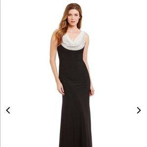 💎NWT Cachet black and white formal gown 💎